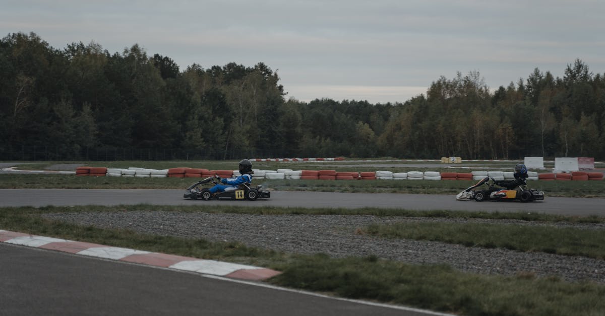 Plages de vitesse : maîtriser la trajectoire en karting