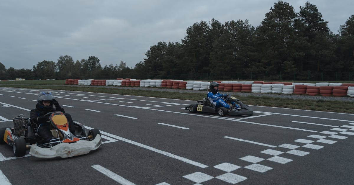 découvrez l'univers palpitant du karting ! que vous soyez débutant ou pilote aguerri, vivez des sensations fortes sur des circuits adaptés à tous les niveaux. amenez vos amis et enflammez la piste lors de courses endiablées. un moment de plaisir et de compétition vous attend !